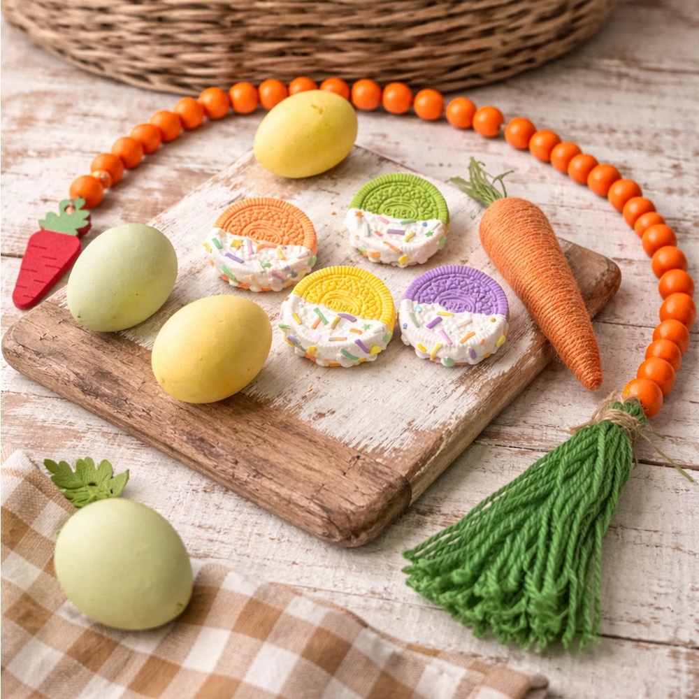 ⤵️🆕 Fake Easter Spring cookies | Spring Days Easter decor - Picture 8 of 11